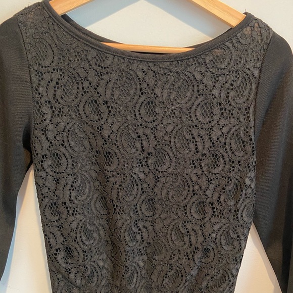 ZARA Midi Black Dress (M) - Picture 4 of 4